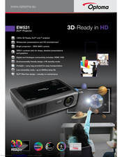 Optoma EW531 Brochure & Specs
