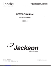Enodis Jackson 24LM Service Manual