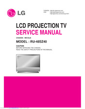 LG RU-48SZ40 Service Manual