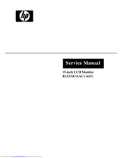 HP R15AAC Service Manual