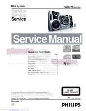 Philips FWM375/05 Service Manual