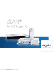 Devolo dLAN TV SAT Starter Set Manual