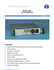 Eddystone 6200 Features
