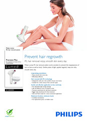 Philips Lumea Precision Plus SC2003/00 Brochure & Specs