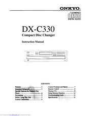 Onkyo DX-C330 Instruction Manual
