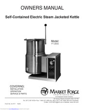 Market Forge Industries FT-20CE Owner's Manual