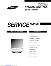 Samsung GD15A Series Service Manual