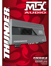 MTX Thunder TH90.4 Owner's Manual