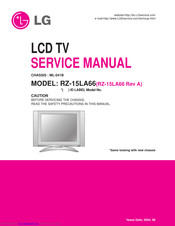 LG RZ-15LA66 Service Manual