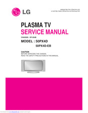 LG 50PX4D-EB Service Manual