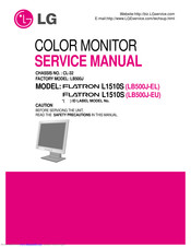 LG Flatron L1510S Service Manual