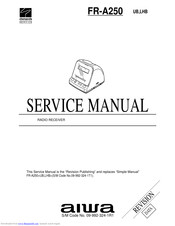 Aiwa FR-A250LHB Service Manual