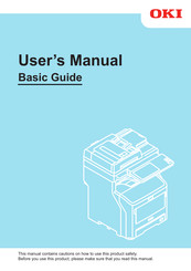 OKI MB7170dnp MFP Basic Manual