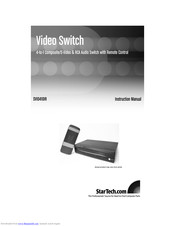 StarTech.com SVID410IR Instruction Manual