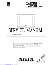 Aiwa TV-F2500 Service Manual