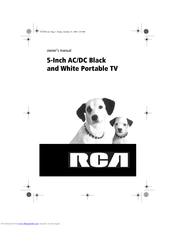 RCA 5-Inch Owner's Manual