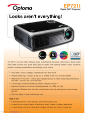 Optoma EP721i Brochure & Specs