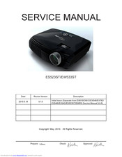 Optoma EW533ST Serivce Manual