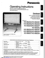 Panasonic KX-B520A Operating Instrucktions