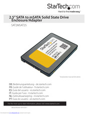 StarTech.com SAT2MSAT25 Instruction Manual