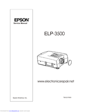 Epson Elp-3500 Service Manual