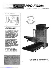 Pro-Form PFTL52571 User Manual