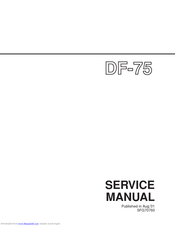 Kyocera Mita DF-75 Service Manual