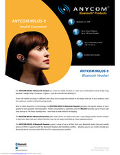 Anycom Milos-9 Specifications