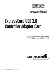 StarTech.com ECUSB3S2 Instruction Manual
