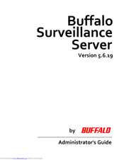 Buffalo Surveillance Server Administrator's Manual