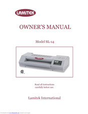 Lamitek SL-14 Owner's Manual