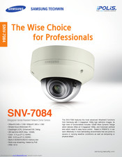 Samsung SNV-7084 Specifications