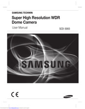 Samsung SCV-3083 User Manual