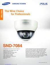 Samsung SND-7084 Specifications