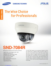 Samsung SND-7084R Specifications