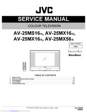 JVC AV-25MX16/G Service Manual
