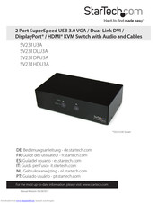 StarTech.com SV231U3A User Manual