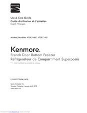 Kenmore 970R7030 Series Use & Care Manual