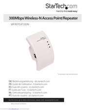 StarTech.com WFREPEAT300N Instruction Manual