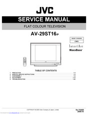 JVC AV-29ST16/P Service Manual