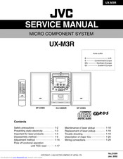JVC SP-UXM3 Service Manual