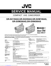 JVC GR-SXM290AS Service Manual