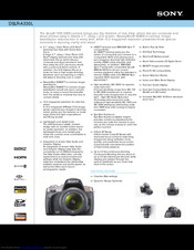 Sony DSLR-A330L Features & Specifications
