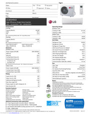 LG LSN181HSV2 Specification