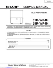 Sharp 61R-WP4H Service Manual