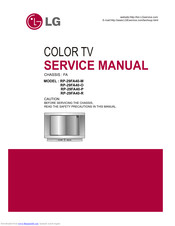 LG RP-29FA40-O Service Manual