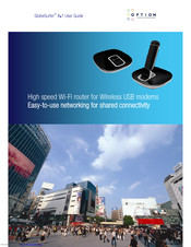 Option Audio GlobeSurfer X-1 User Manual