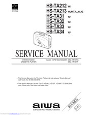 Aiwa HS-TA213YJ Service Manual