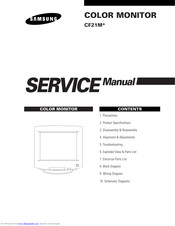 Samsung CF21M Service Manual
