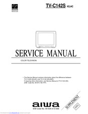 Aiwa TV-C142S Service Manual